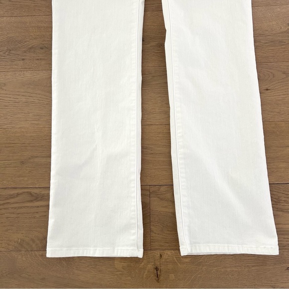 Eileen Fisher White Jeans Cotton High Waist Straight Leg Capsule System Size 6 - Picture 6 of 15